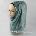 Fashion New Pattern whosale women plain stone diamond hot stylish muslim hijab